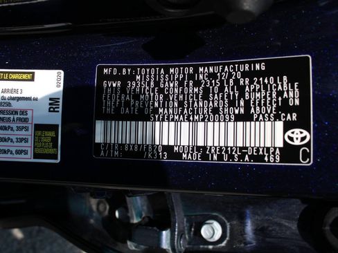 Used 2021 Toyota Corolla LE FWD image 38