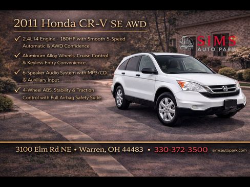 Used 2011 Honda CR-V SE image 1