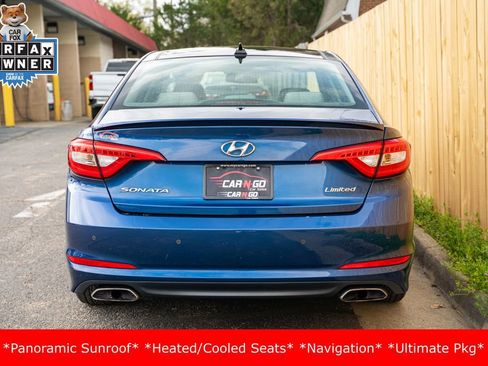 Used 2015 Hyundai Sonata Limited w/ Option Group 06 image 7