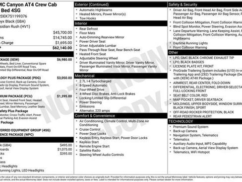 Certified 2025 GMC Canyon AT4 w/ AT4X Package AWD/4WD image 8