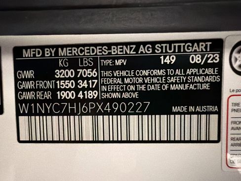 Certified 2023 Mercedes-Benz G 63 AMG 4MATIC image 19