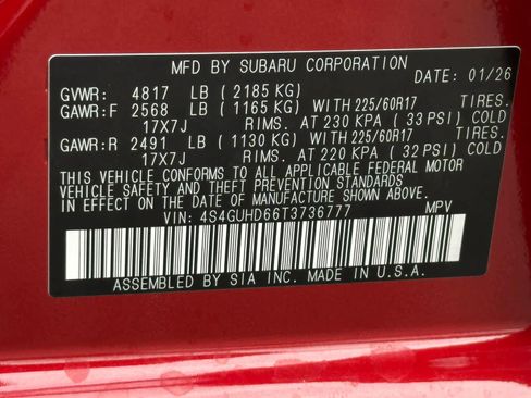 New 2026 Subaru Crosstrek 2.0i Premium image 25