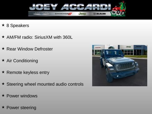 New 2026 Jeep Wrangler Sport image 8