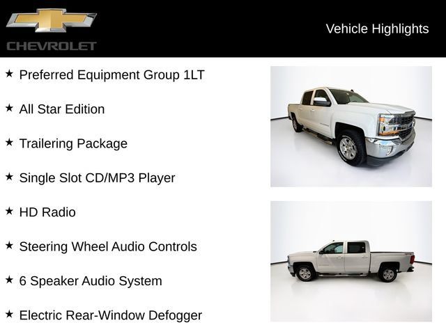 Certified 2018 Chevrolet Silverado 1500 LT w/ All Star Edition AWD/4WD image 5