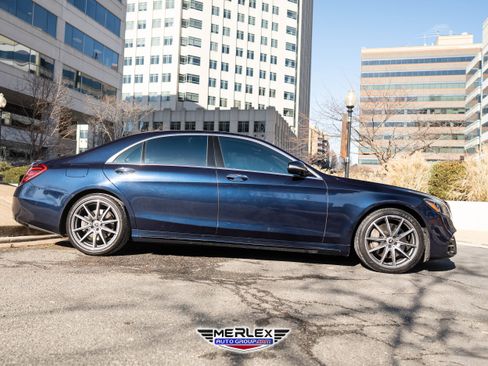 Used 2018 Mercedes-Benz S 560 Sedan w/ AMG Line Exterior image 8