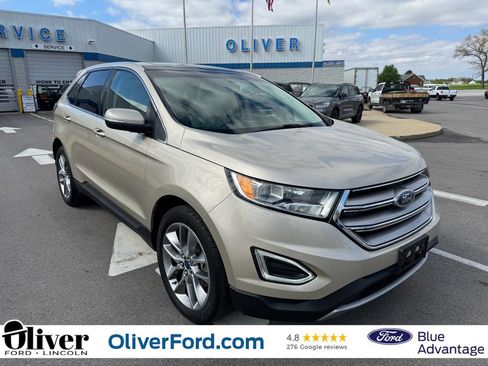 Used 2017 Ford Edge Titanium w/ Equipment Group 301A AWD/4WD image 1