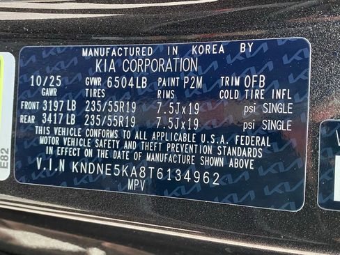 New 2026 Kia Carnival SX Prestige image 36