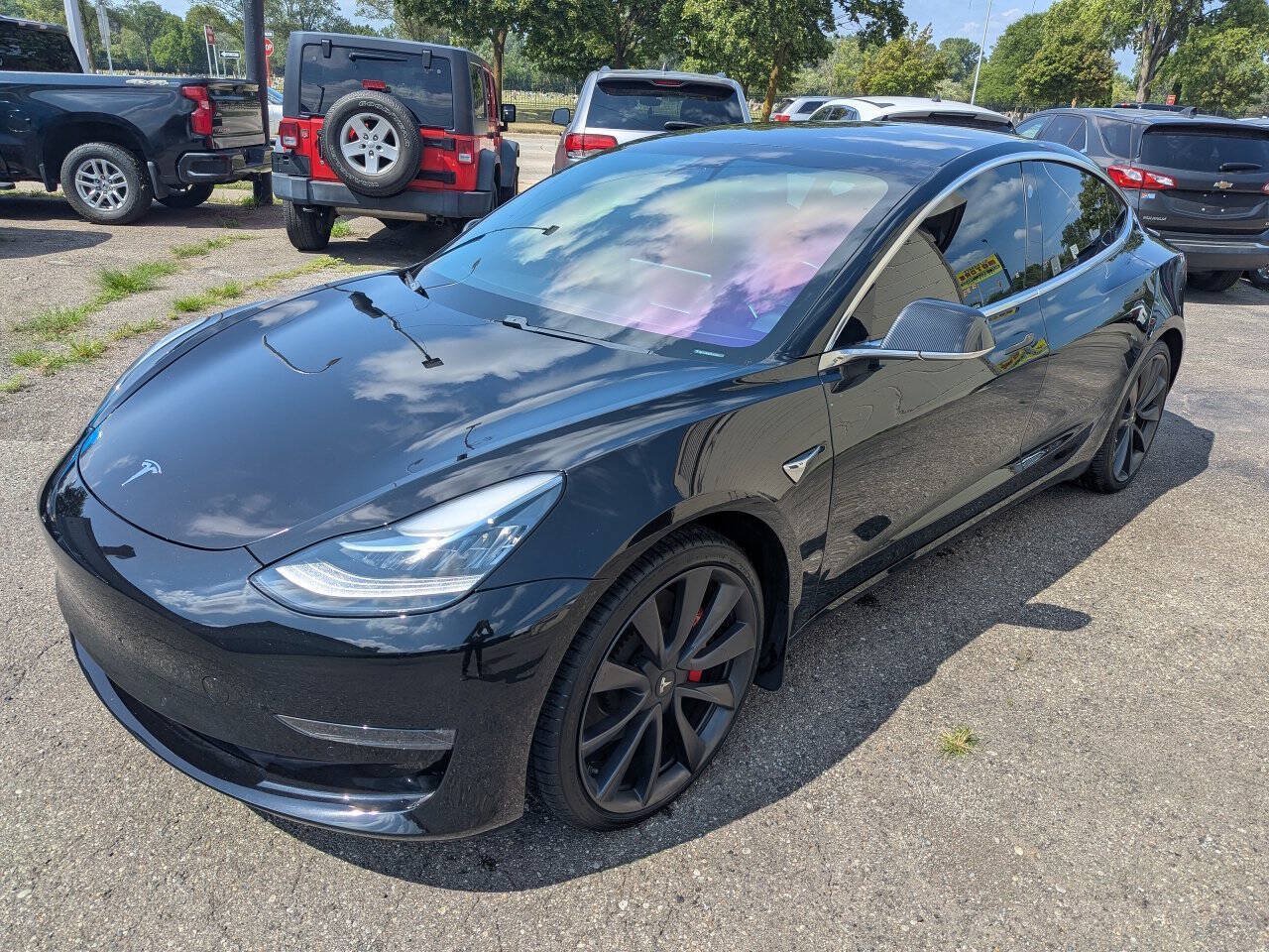 Used 2020 Tesla Model 3 Performance AWD/4WD image 3