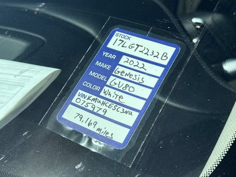 Used 2022 Genesis GV80 3.5T Advanced + AWD/4WD image 7