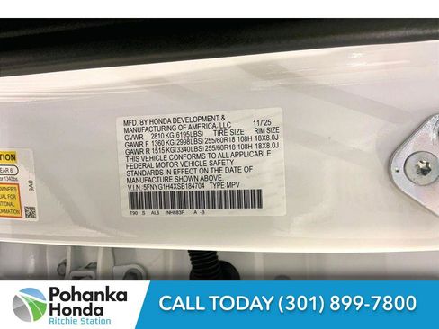 New 2025 Honda Pilot EX-L image 22