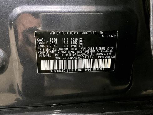 Used 2016 Subaru Legacy 2.5i Limited image 36