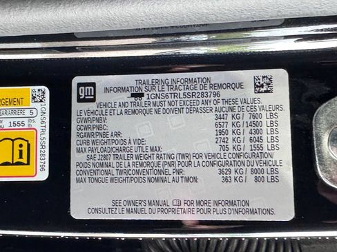 Certified 2025 Chevrolet Tahoe High Country w/ Sun And Tow Package AWD/4WD image 11