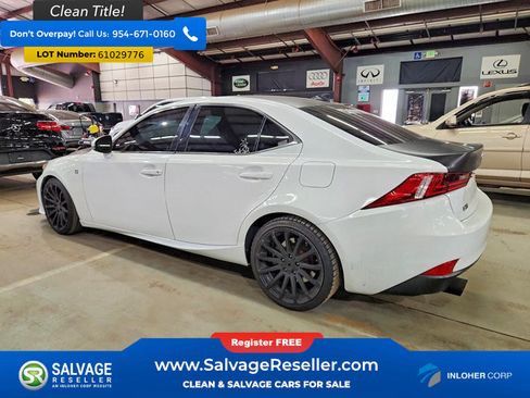 Used 2015 Lexus IS 350 w/ F-Sport Package RWD image 3