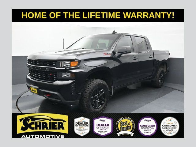 Used 2021 Chevrolet Silverado 1500 Custom Trail Boss w/ Midnight Edition AWD/4WD 360° Tour