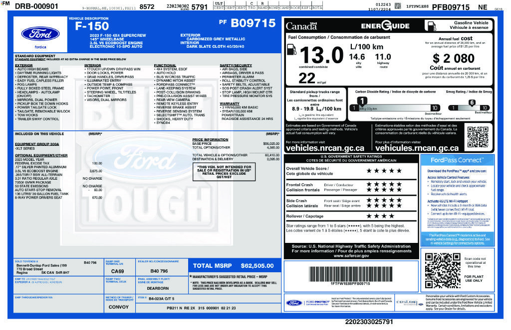 Used 2023 Ford F150 XLT AWD/4WD image 38