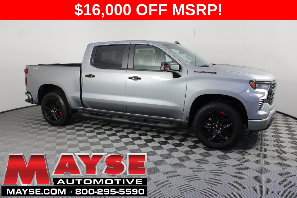 New 2026 Chevrolet Silverado 1500 RST w/ Redline Edition AWD/4WD image 1