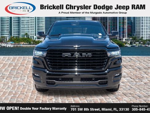 Used 2025 RAM 1500 Laramie w/ Night Edition AWD/4WD image 2
