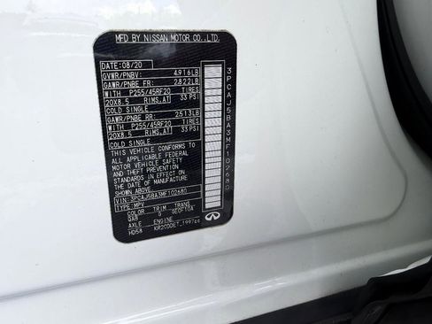 Used 2021 INFINITI QX50 Luxe w/ Appearance Package image 17