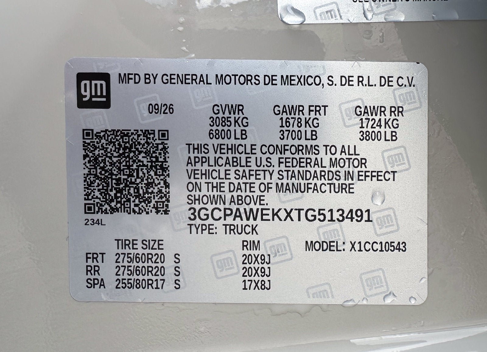New 2026 Chevrolet Silverado 1500 RST w/ RST Select Package RWD image 13