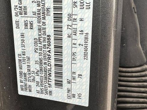Certified 2024 Ford F150 XLT w/ Mobile Office Package AWD/4WD image 23