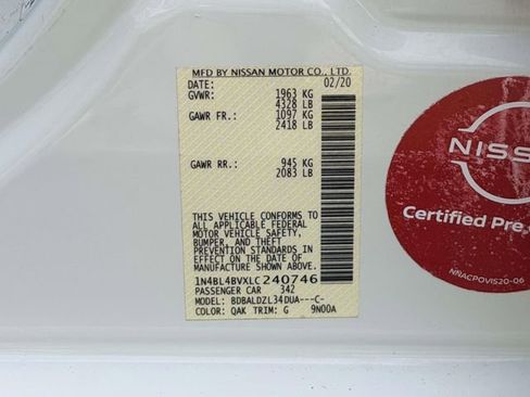 Used 2020 Nissan Altima 2.5 S image 25