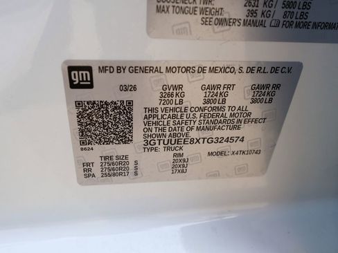 New 2026 GMC Sierra 1500 AT4 image 36