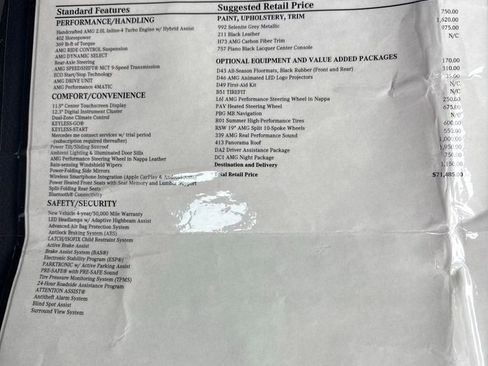 Used 2024 Mercedes-Benz C 43 AMG 4MATIC Sedan image 6