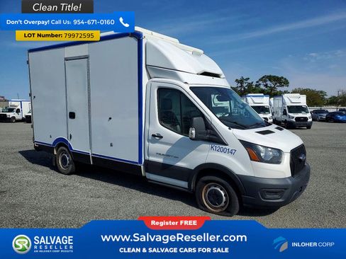 Used 2020 Ford Transit 350 Cab Chassis w/ Upfitter Package image 5