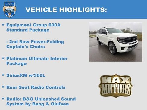 New 2025 Ford Expedition Platinum w/ Platinum Ultimate Package AWD/4WD image 23