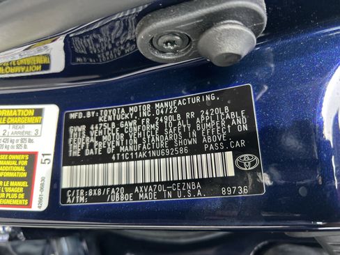 Certified 2022 Toyota Camry LE image 32