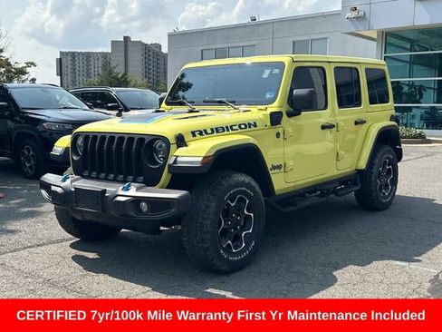 Used 2023 Jeep Wrangler Unlimited Rubicon 4xe w/ Cold Weather Group AWD/4WD image 6