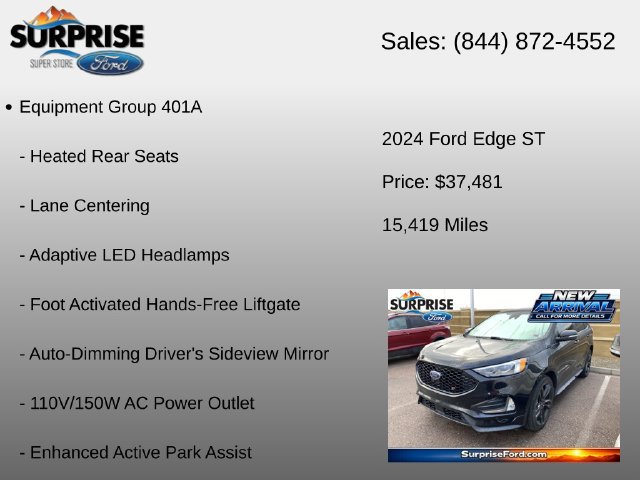 Used 2024 Ford Edge ST AWD/4WD image 12