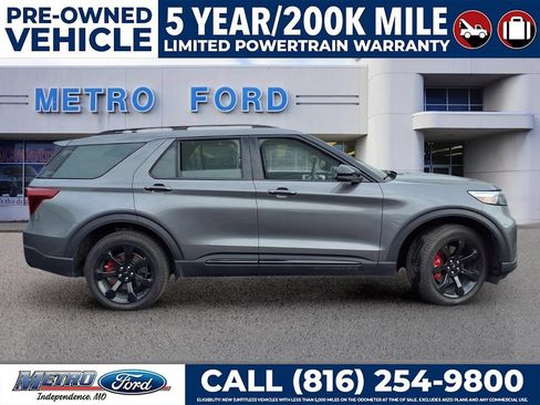 Certified 2023 Ford Explorer ST w/ Equipment Group 401A AWD/4WD image 2