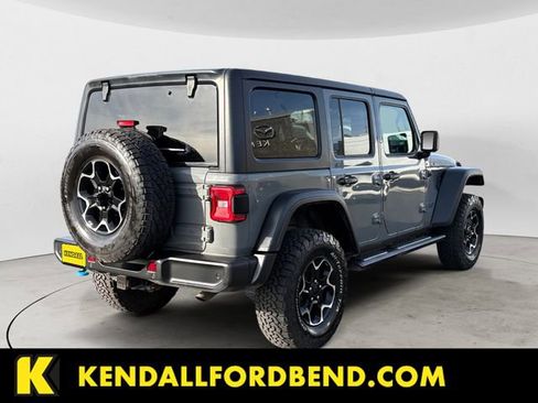 Used 2021 Jeep Wrangler Unlimited Rubicon 4xe w/ Cold Weather Group AWD/4WD image 5