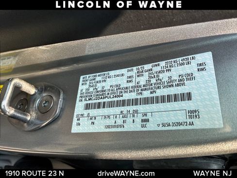 Certified 2023 Lincoln Corsair Reserve w/ Equipment Group 201A AWD/4WD image 29