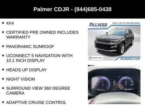 Certified 2024 Jeep Grand Cherokee Summit w/ Adv Protech Group IV image 6