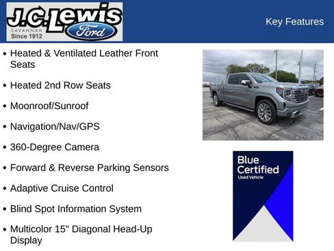 Used 2024 GMC Sierra 1500 Denali w/ Denali Reserve Package AWD/4WD image 36