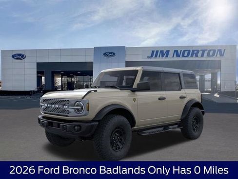 New 2026 Ford Bronco Badlands w/ Sasquatch Package AWD/4WD image 1