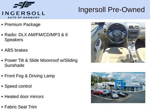 Used 2011 Toyota Corolla LE w/ Premium Pkg FWD image 10