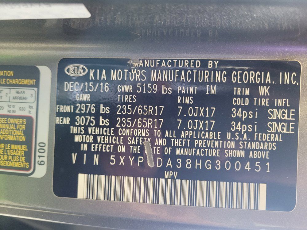 Used 2017 Kia Sorento AWD image 33