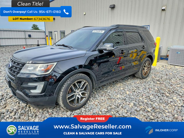 Used 2017 Ford Explorer Sport w/ Equipment Group 401A AWD/4WD image 1