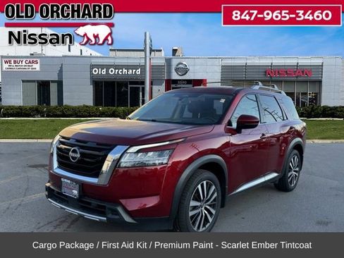 Used 2023 Nissan Pathfinder Platinum w/ Cargo Package image 1