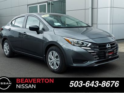 New 2025 Nissan Versa S w/ Trunk Package