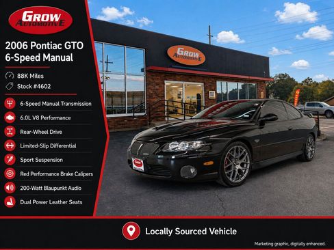Used 2006 Pontiac GTO RWD image 2