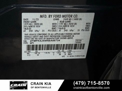 Used 2024 Ford Edge SEL w/ Convenience Package AWD/4WD image 35