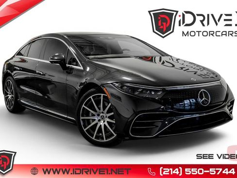 Used 2023 Mercedes-Benz EQS 580 4MATIC Sedan image 1