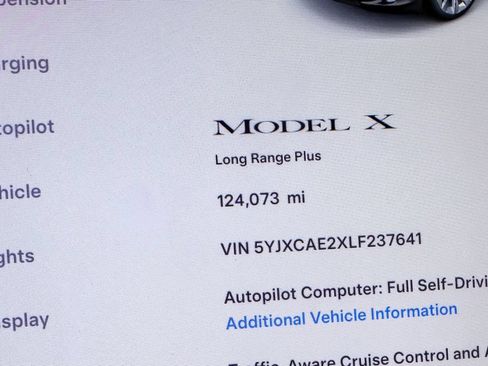 Used 2020 Tesla Model X Long Range AWD/4WD image 27