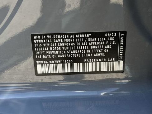 Certified 2024 Volkswagen GTI S FWD image 33