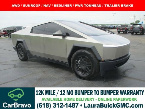 Used 2025 Tesla Cybertruck AWD Crew Cab image 1