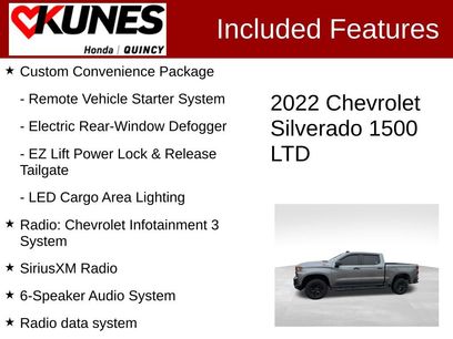 Used 2022 Chevrolet Silverado 1500 Custom Trail Boss w/ LPO, Dark Essentials Package